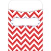 Barker Creek Chevron Beautiful Peel & Stick Library Pockets, Multi-Design, 30/Pack 1231